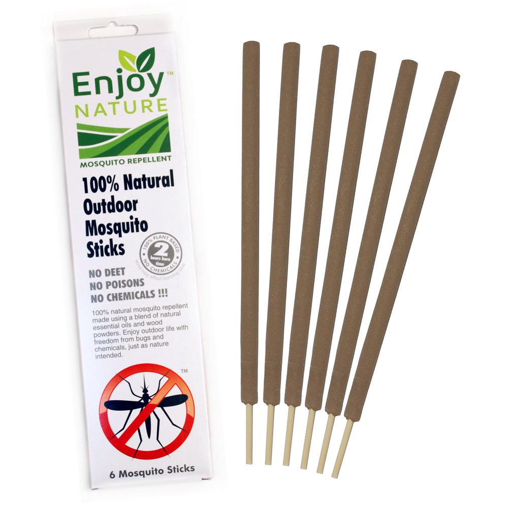 100 Natural Outdoor Mosquito Stick Biodegradable Pest Control