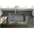 thumbnail image 5 of Kohler 5864-5U-7 33 in. Undermount Single Bowl Kitchen Sink - Black, 5 of 7