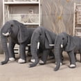 thumbnail image 3 of Children Plush Stuffed Toy Simulation Elephant Kids Christmas Birthday Gift, 3 of 6