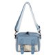 thumbnail image 1 of Sywqhk Lindo Bolso Bandolera Pequeño Para Mujer Hit Color Zip Casual Shoulder Bag (Azul) Sywqhk Para estrenar, 1 of 9