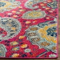 thumbnail image 5 of SAFAVIEH Madison Hope Floral Paisley Runner Rug, Fuchsia/Gold, 2'3" x 12', 5 of 7