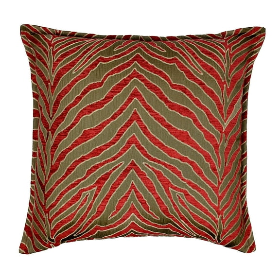 Sherry Kline  Barlow Red 22-inch Decorative Pillow