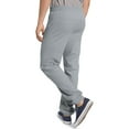 thumbnail image 3 of Hanes Men's ComfortBlend EcoSmart Sweatpants, Light Steel, Small, 3 of 3