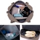thumbnail image 5 of Bolsa de gimnasio grande con compartimento para zapatos - Bolsa deportiva de 40L para hombres y mujeres, bolsa de viaje resistente al agua con bolsillo húmedo/seco, diseño plegable, 5 of 6