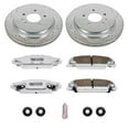 thumbnail image 3 of PowerStop Rear Z26 Street Warrior Carbon-Fiber Ceramic Brake Pad and Drilled and Slotted Rotor Kit Fits: CADILLAC Select Models K1425-26, 3 of 9