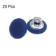 thumbnail image 3 of 20uds 16L Tela Cubierto Botón 10mm Redondo Metal Vástago Costura Botones para Trajes Vestidos Blusas, Marino Azul, 3 of 5