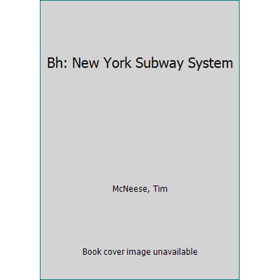 Pre-Owned The New York Subway System (Building History Series) (Unknown) 1560064277 9781560064275