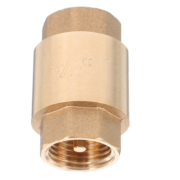 Lot de 1 Valve de Contrôle Vertical en Laiton Forgé avec Filetage Interne de Précision 4.70X3.00X3.00CM