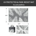thumbnail image 2 of DEORAB 10'x14' Outdoor Rugs Patio Waterproof Outside Mat Reversible Plastic Camping Carpet,Gray & White, 2 of 5