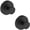 Black, variant on Suction Cup Hooks for Shower, Removable Towel Hooks for Bathroom Window Glass Door Wall, Bath Robe Looafh Wreath Hook for Hanging - 2 Pack, Black