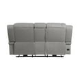 thumbnail image 4 of Lexicon Camryn Fabric Power Double Reclining Loveseat w/ Center Console in Gray, 4 of 9