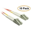 thumbnail image 1 of eDragon Fiber Optic Cable, LC/LC, Multimode, Duplex, 50/125, 4 Meter (13.1 Foot), 10 Pack, 1 of 2
