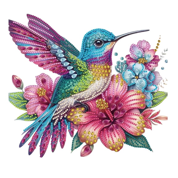 Special Shape 5D Diamond Painting Kits for Adults,DIY Bird Rhinestones Gem Art and Crafts Kits for Home Wall Decor 12 X 12inch