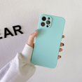 thumbnail image 1 of Funda de silicona suave a prueba de golpes para iPhone, carcasa trasera de Color sólido para iPhone 14, 13, 11, 12 Pro Max, XS, X, XR, Mini, 7, 8 Plus, SE 2022, 1 of 4
