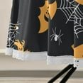 thumbnail image 4 of Coolnut Halloween Pumpkin Spider Round Tablecloth 60In, Water Resistant Spill Proof Large Table Cover for Indoor & Outdoor Family Gathering Dinner, BBQ Halloween Decoration, 4 of 7