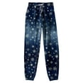 thumbnail image 5 of enyan Christmas Lounge Pants for Women Sweatpants Women, Comfortable Womens Sweatpants, Fleece Womens Joggers Navy,XXL, 5 of 6