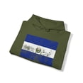 thumbnail image 4 of El Salvador Salvadoran Pride Flag Hoodie, Gifts, Hooded Sweatshirt, 4 of 4