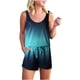 thumbnail image 1 of Mono corto informal sin mangas con cuello redondo para mujer con bolsillos Fridja fhjkhfk460191, 1 of 5