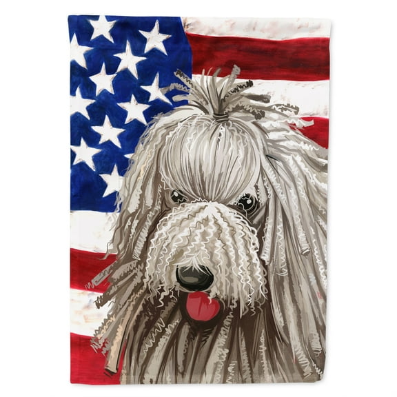 Carolines Treasures CK6594GF Komondor American Garden Size outdoor-flags, Multicolor