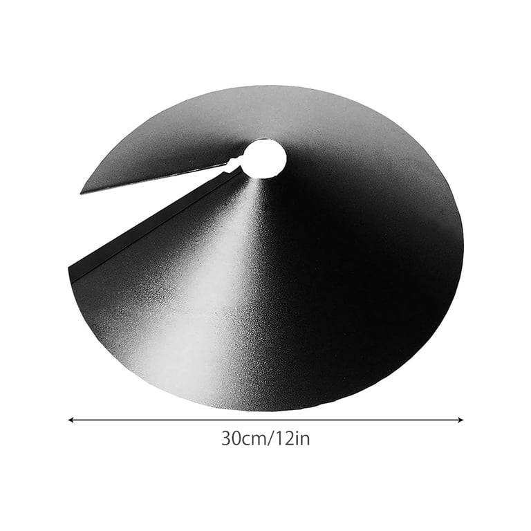 Baffle Anti-Écureuil PVC Rotatif 45,7 Cm Pour Mangeoire Oiseaux - Protection Extérieur