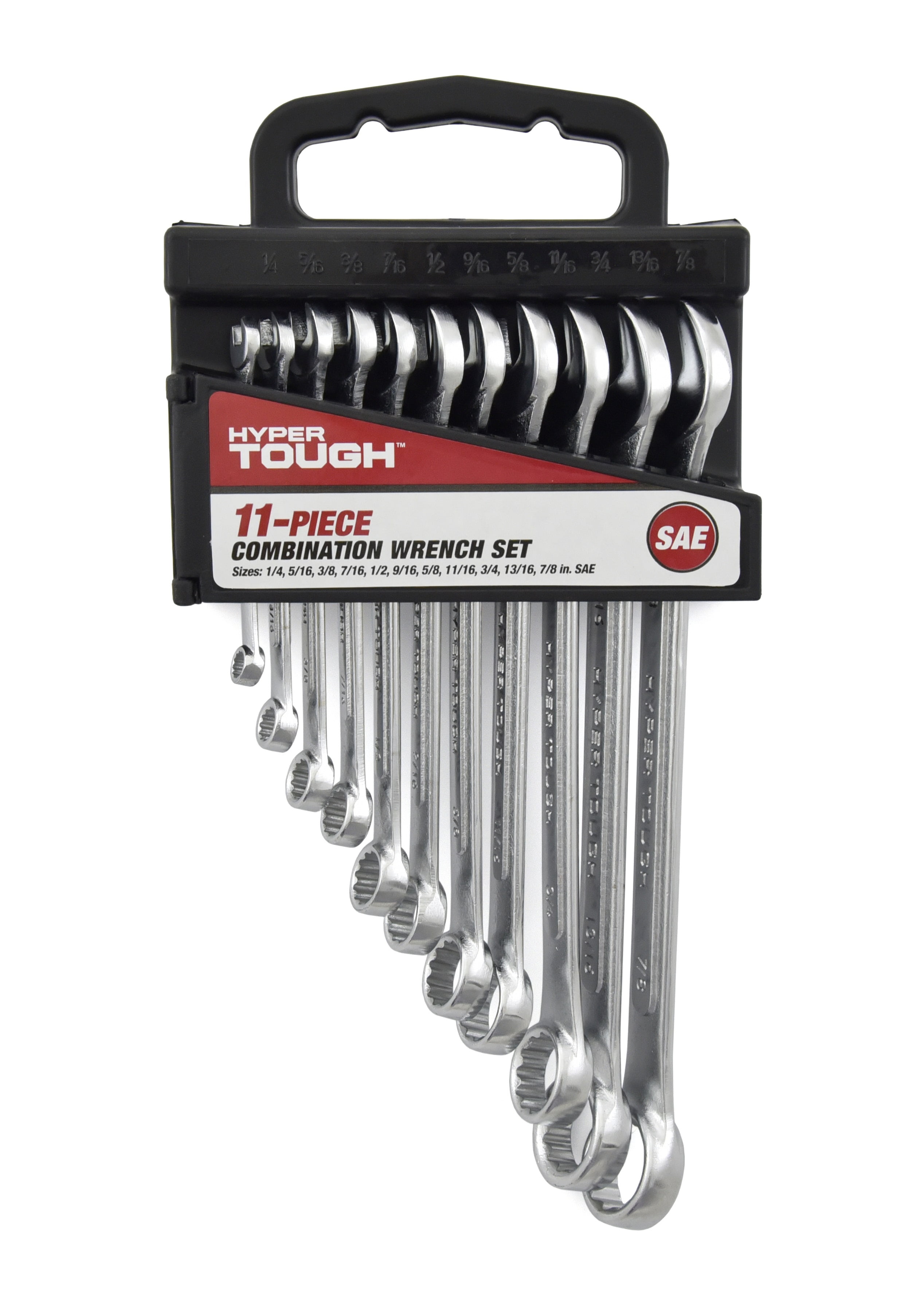 Hyper Tough 11-Piece Combination Wrench Set, SAE by Vishal Tools & Forgings Pvt Ltd.