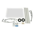 thumbnail image 6 of Front Door Arch Rainshed, Awning Window Door Awning Canopy 78.7x23.6in Entry Door Overhang Aluminum Alloy Awning Outdoor Window Awning Door Canopy, Window Awning Exterior,Sun UV, Rain Snow Protection, 6 of 10