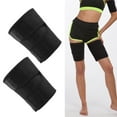 thumbnail image 3 of Hamstring Compression Sleeve, Thigh Brace Support Adjustable Anti Slip Unisex Comfortable  for Basketball for Adults L, 3 of 7