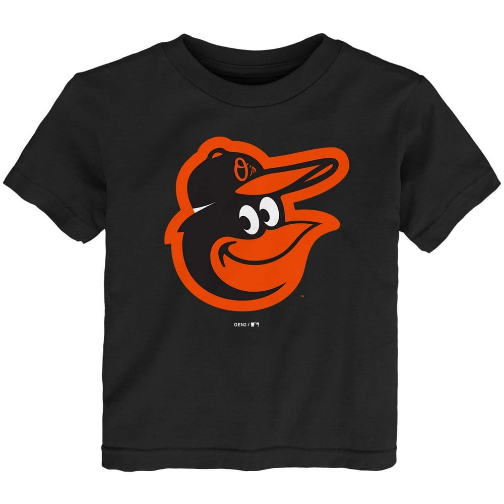 Outerstuff Baltimore Orioles Toddler Primary Logo TShirt Black