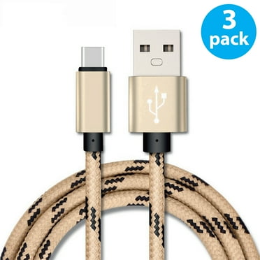 Freedomtech USB to USB C Cable 3ft, 3-Pack USB A to Type C Charger Cord Fast Charging for Samsung Galaxy A15 A25 A35 A55 A54, S24 S23 S22 S21 S20 S10 S10E, Note 20 10, Moto G, for iPhone 16 15