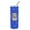 Blue, variant on Carolines Treasures WDK1126TBL20 Labrador Retriever Gray  Stainless Steel 20 oz Skinny Tumbler Blue 20 oz multicolor