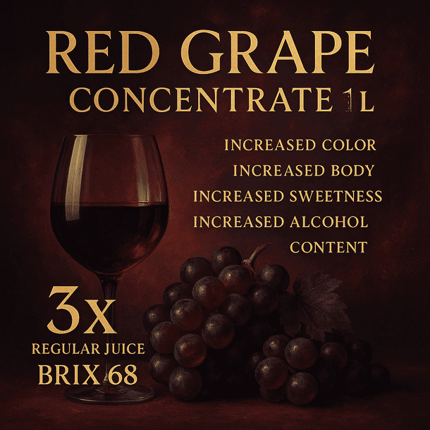LD Carlson Red Grape Concentrate 1 L