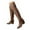 Brown, variant on UngA Women'S Mid-Calf Boots Mid-Calf Cowgirl Boots Cowboy Western Pull-On Tabs Pointy Toe Boot Red,E