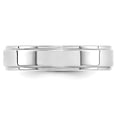 thumbnail image 2 of Primal Gold 10 Karat White Gold 5mm Flat with Step Edge Band Size 10, 2 of 5