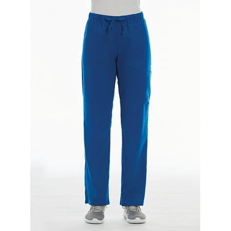 

ELEMENTS BY ALEXANDERS UNIFORMS Women s EL9305 Half Elastic Waistband Four Way Stretch Scrub Pant Royal X-Large
