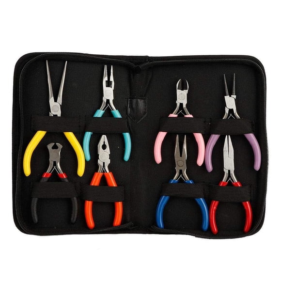 Mini Alicates De Acero, Juego De Alicates De Alta Resistencia Profesional 8pcs / Set, Alicates De Pu