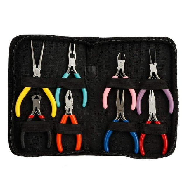 Mini Alicates De Acero, Juego De Alicates De Alta Resistencia Profesional 8pcs / Set, Alicates De Pu