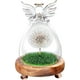 thumbnail image 1 of Pide un deseo, figuras de ángel de diente de león real en vidrio, regalos de amistad para mujeres, regalos inspiradores de flores preservadas para mejores amigas y hermanas., 1 of 5