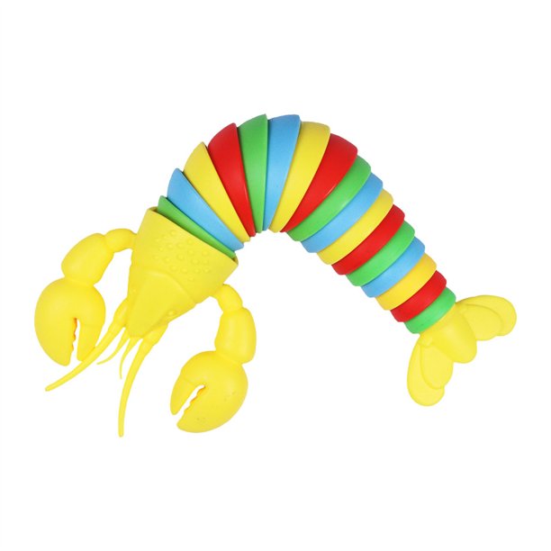 articulated slug fidget toy
