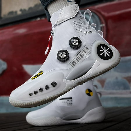 

Unisex Basketball Shoes Cushioned Shock Absorption Wear-resistant Breathable Comfortable Non-Slip Running Shoes Athletic Shoes For Youth Teenager Y2K Men‘s Sneakers Valentine‘s Day Gi