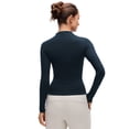 thumbnail image 2 of CRZ YOGA Softembrace Long Sleeve Shirts for Women Casual Going Out Comfort Tops Soft Fitted Layer Tees, 2 of 6