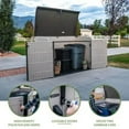 thumbnail image 5 of Lifetime Horizontal Storage Shed (75 Cubic Feet), 5 of 5