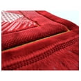 thumbnail image 2 of Modefa Turkish Islamic Lux Plush Regal Velvet Prayer Rug Janamaz Sajjadah Carpet with Free Prayer Cap - Mosque Red, 2 of 6