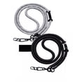 thumbnail image 1 of 2pzs Colgantes Y Correas Celular Cuerpo Moda Ajustable 10mm negro-gris, 1 of 5