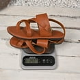 thumbnail image 4 of Women's Fashionable and Casual Summer New Style Solid Color Versatile Toe Buckle Strap Beach Roman Sandals Clearance Under $10.00, 4 of 5