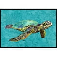 thumbnail image 1 of Carolines Treasures 8659MAT 18 x 27 in. Swimming Loggerhead Turtle Indoor Or Outdoor Mat, 1 of 4