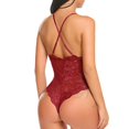 thumbnail image 2 of Vente de Liquidation 2025 sous-Vêtements Femmes Mode une Pièce Lingerie Jeu de Rôle Lingerie Aguichant Costumes pour Femmes Carreaux Rouges Lingerie en Dentelle Offres de Liquidation Articles Surstockés Liquidation, 2 of 4