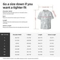 thumbnail image 7 of Wukai Fun Rabbit Men's Casual Short-Sleeve Button Down Shirt - Lightweight Summer Dress Shirt for Daily Wear-4X-Large, 7 of 7