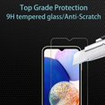 thumbnail image 5 of [3 Pack] Screen Protector for Samsung Galaxy A14 4G/5G, 9H Hardness Tempered Glass Film,Anti-Scratch,Case, 5 of 5