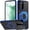 Blue, variant on for Samsung Galaxy S22 Plus Case, Compatible with MagSafe, Anty-Slip Grip,Military-Grade Protective, Adjustable Kickstand Phone Case, Magnetic Case (Purple)