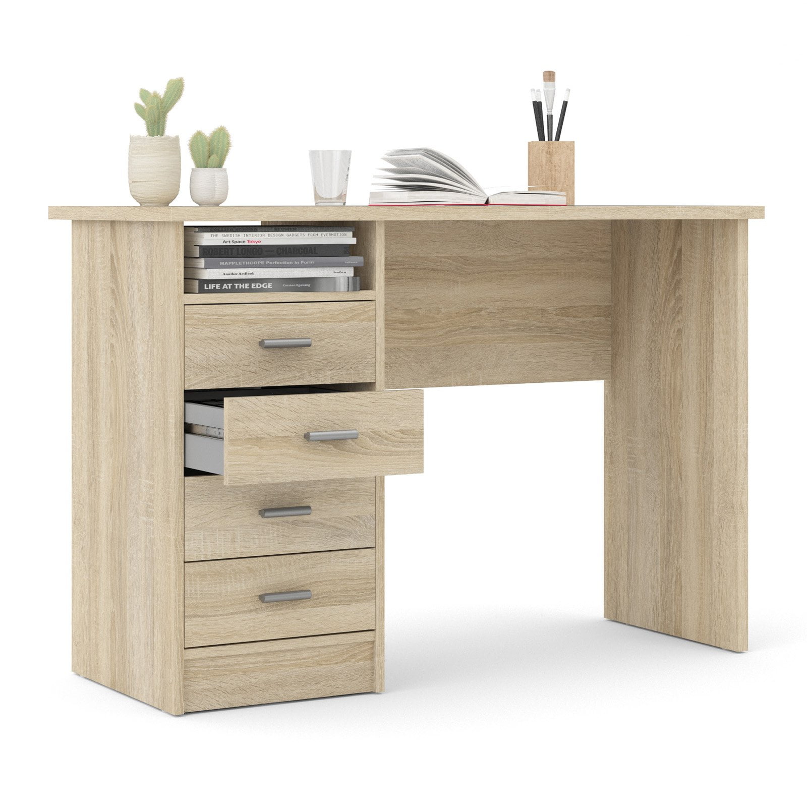 Tvilum white desk with drawers deals